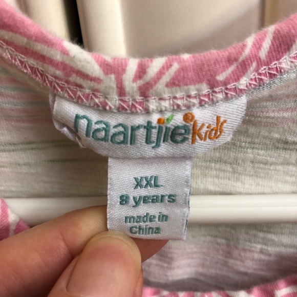 π 2/$20 Naartjie girls striped tank top - Picture 3 of 8